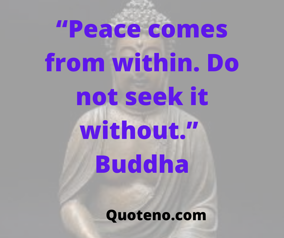 buddha peace quotes