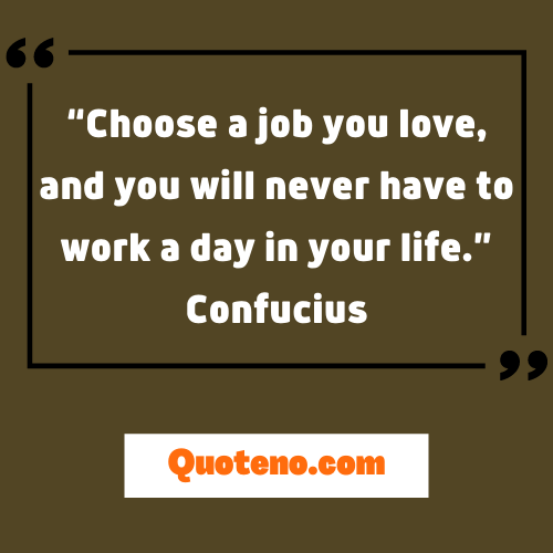 funny Confucius quote about work