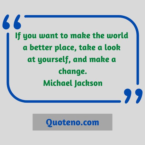 Best Michael Jackson Quotes