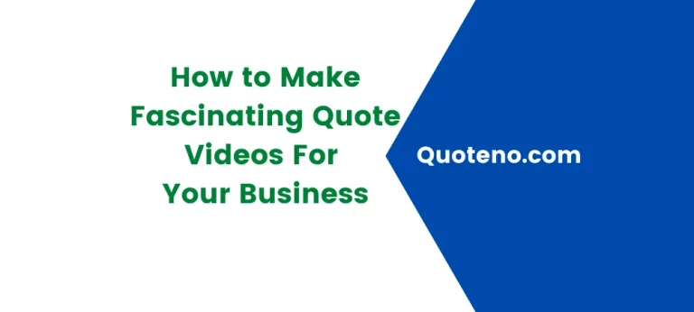 How to Make Fascinating Quote Videos