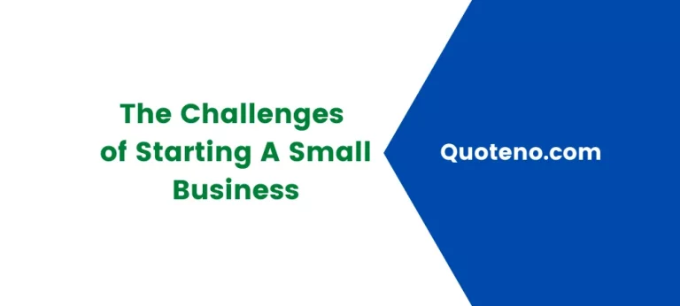 Challenges of Starting A Small Business