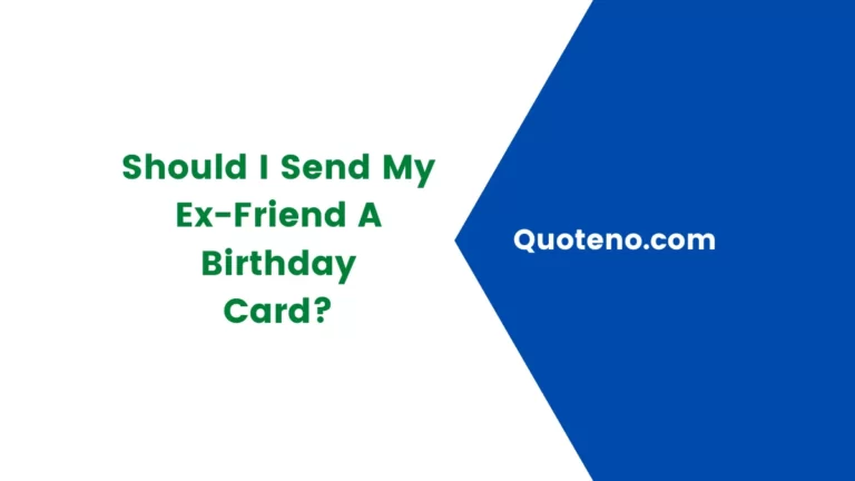 Sending A Birthday Card