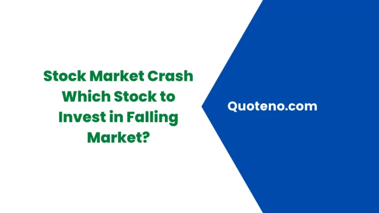 Stock Market Crash Which Stock to Invest in Falling Market