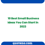 Business Ideas for 2023