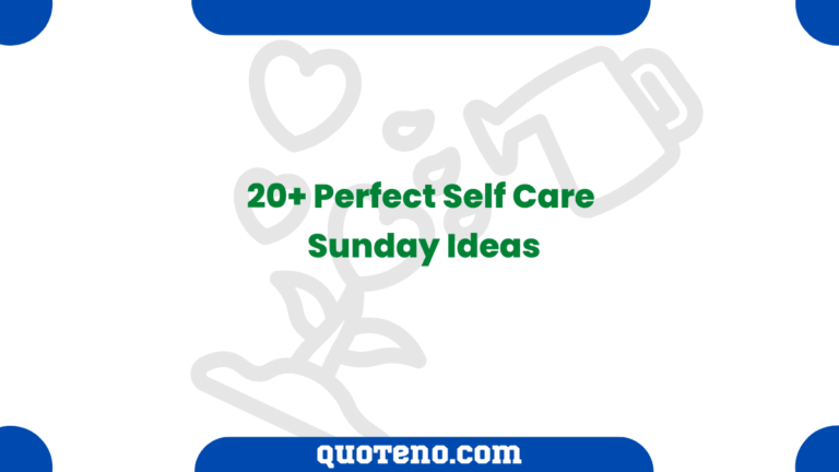 self care sunday Ideas