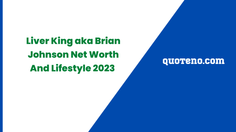 Brian Johnson aka Liver King Net Worth And Lifestyle 2023