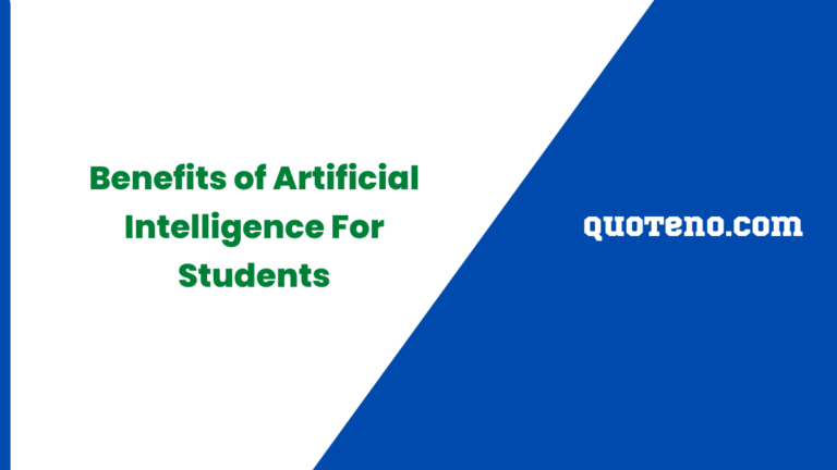 Benefits of Artificial Intelligence For Students