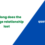 How long does the average relationship last