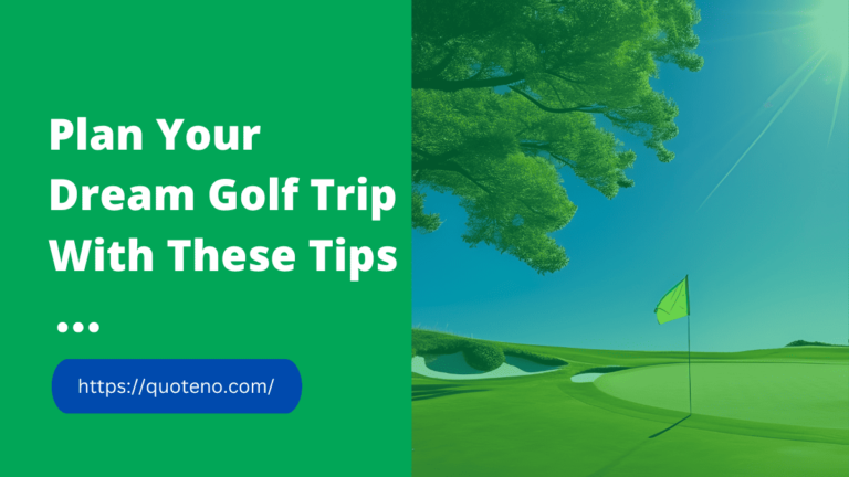Plan Your Dream Golf Trip