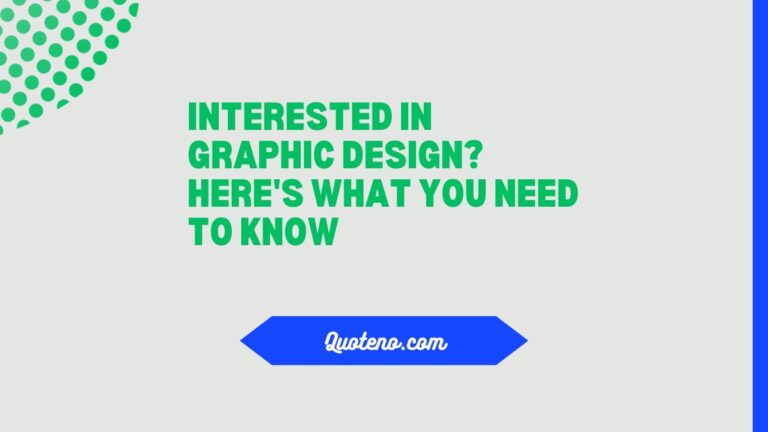 Interested in Graphic Design? Here's What You Need to Know