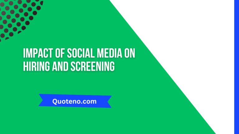 Impact of Social Media on Hiring And Screening