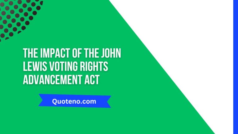 The Impact of the John Lewis Voting Rights Advancement Act