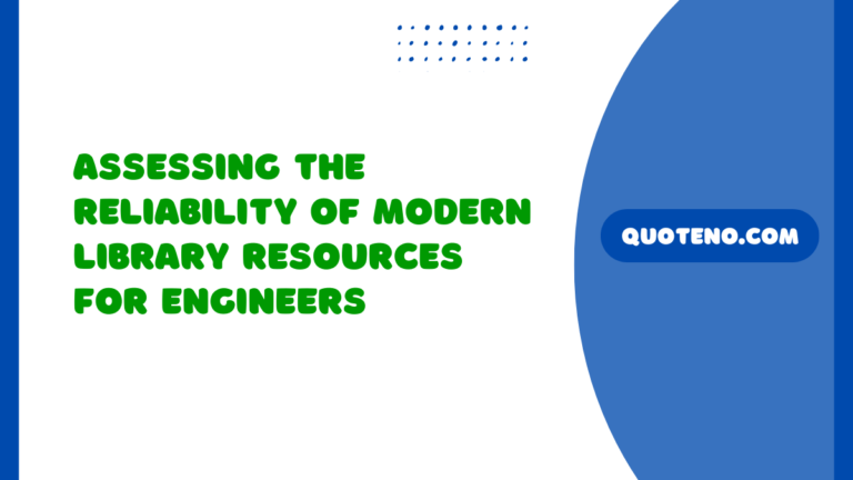 Assessing the Reliability of Modern Library